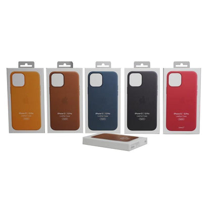 iPhone 13 Leather Case with MagSafe - Golden Brown 
