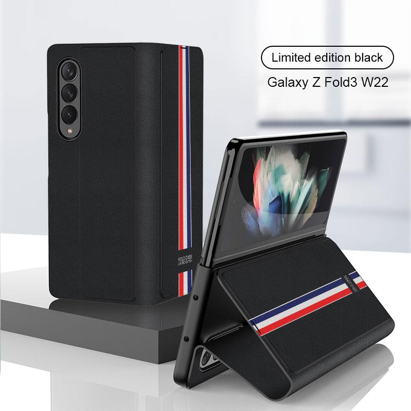 Samsung Galaxy Z Fold 3 Leather Foldable Flip Cases – Casecart India