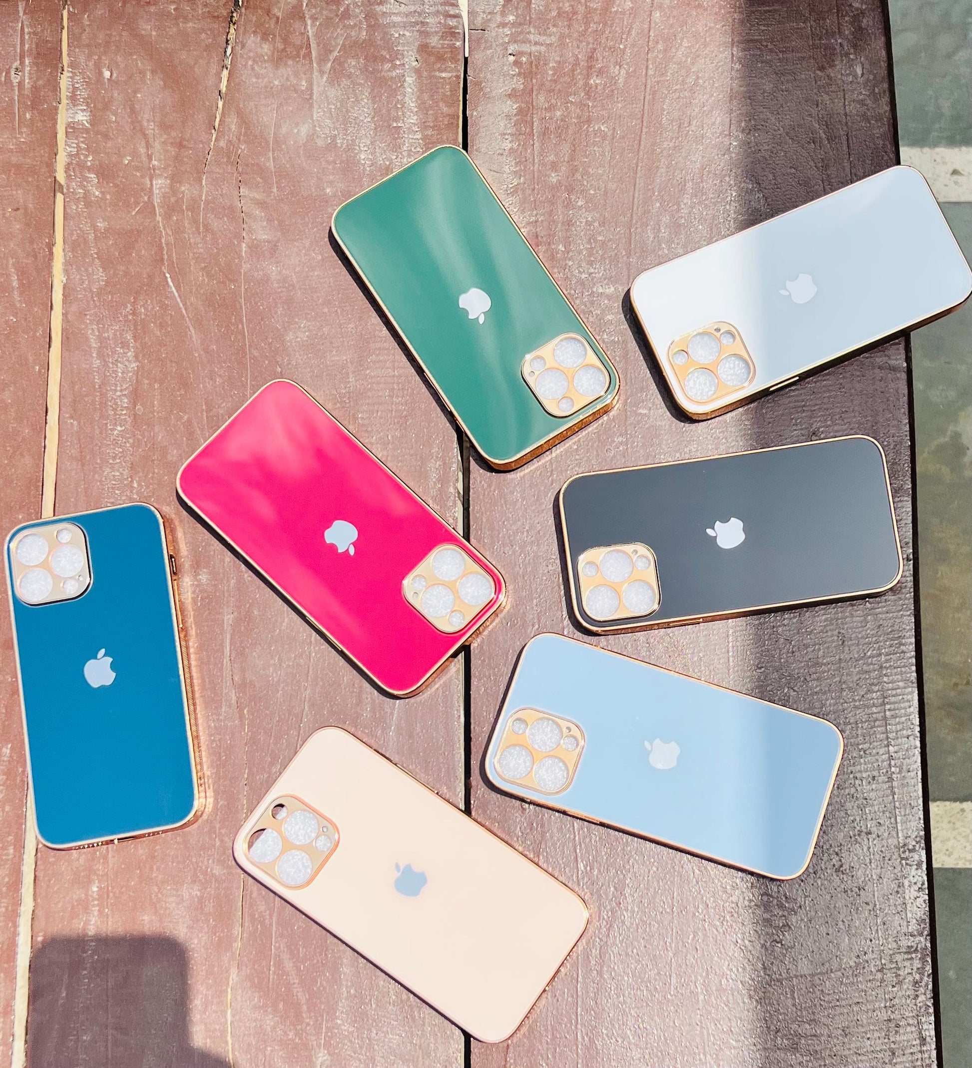 CARCASA IPHONE 13 COLORES SILICONE GLASS