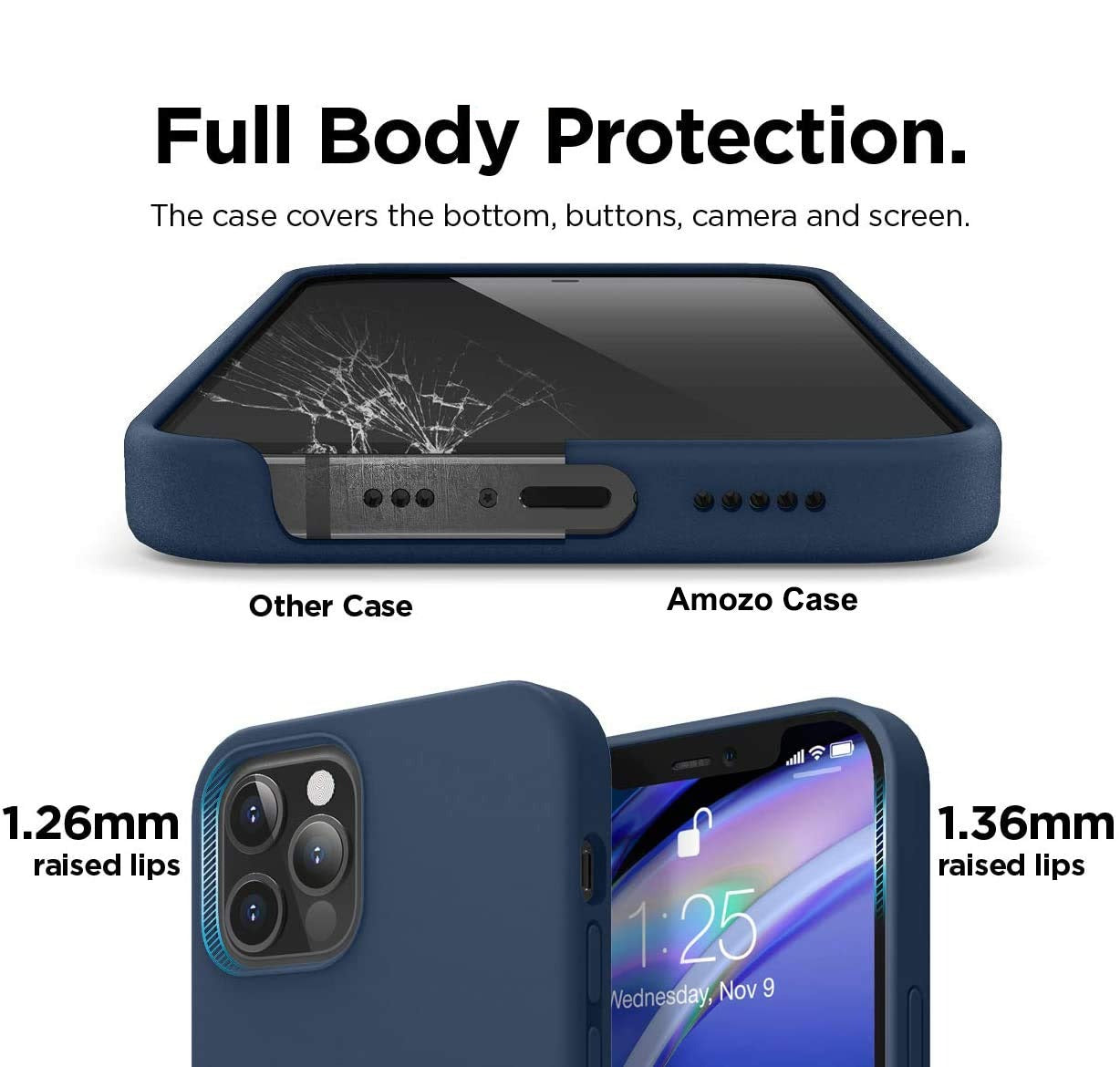 Casecart Silicon Back Case Cover For iPhone 12/ 12 Pro – Casecart